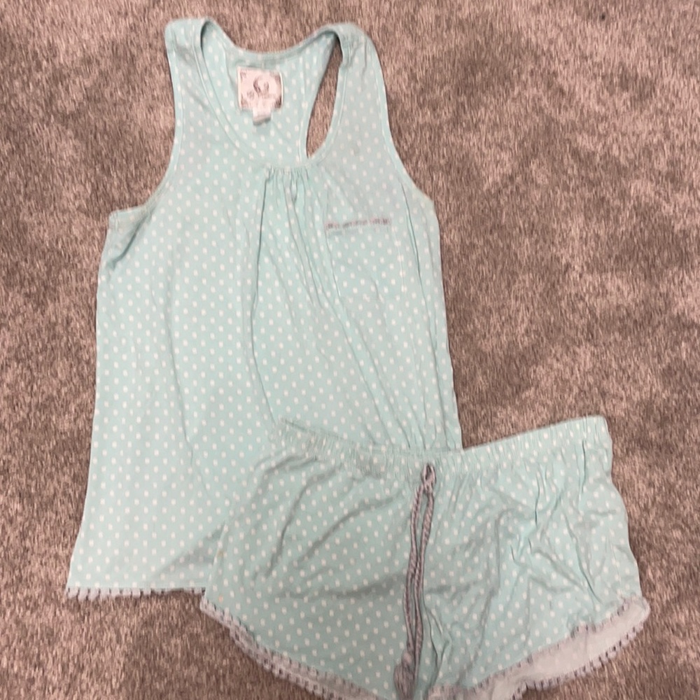 Polka dot pj set